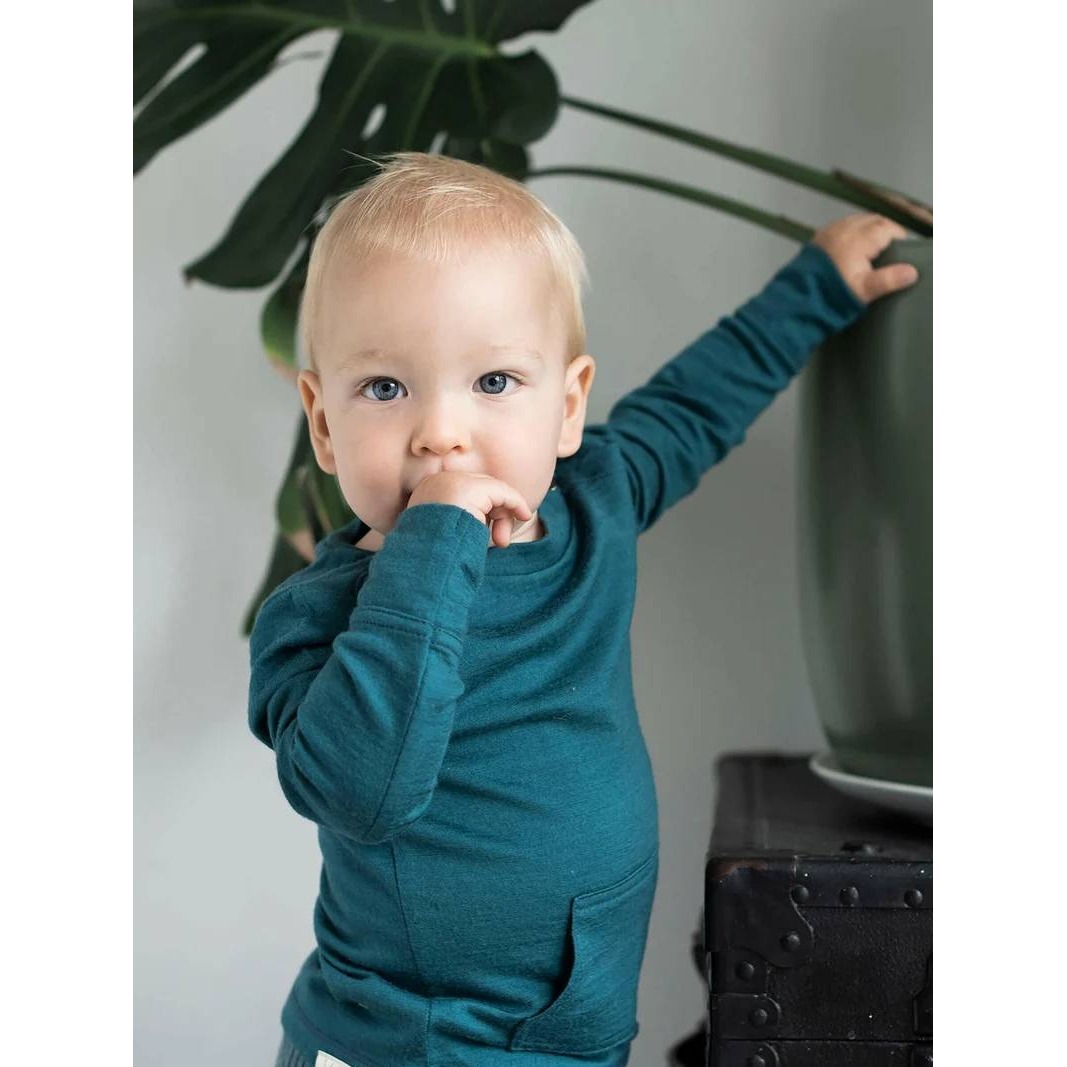 Nui Organics Tihoi Crew Deep Sea 4y New With Tags — image 2 of 5